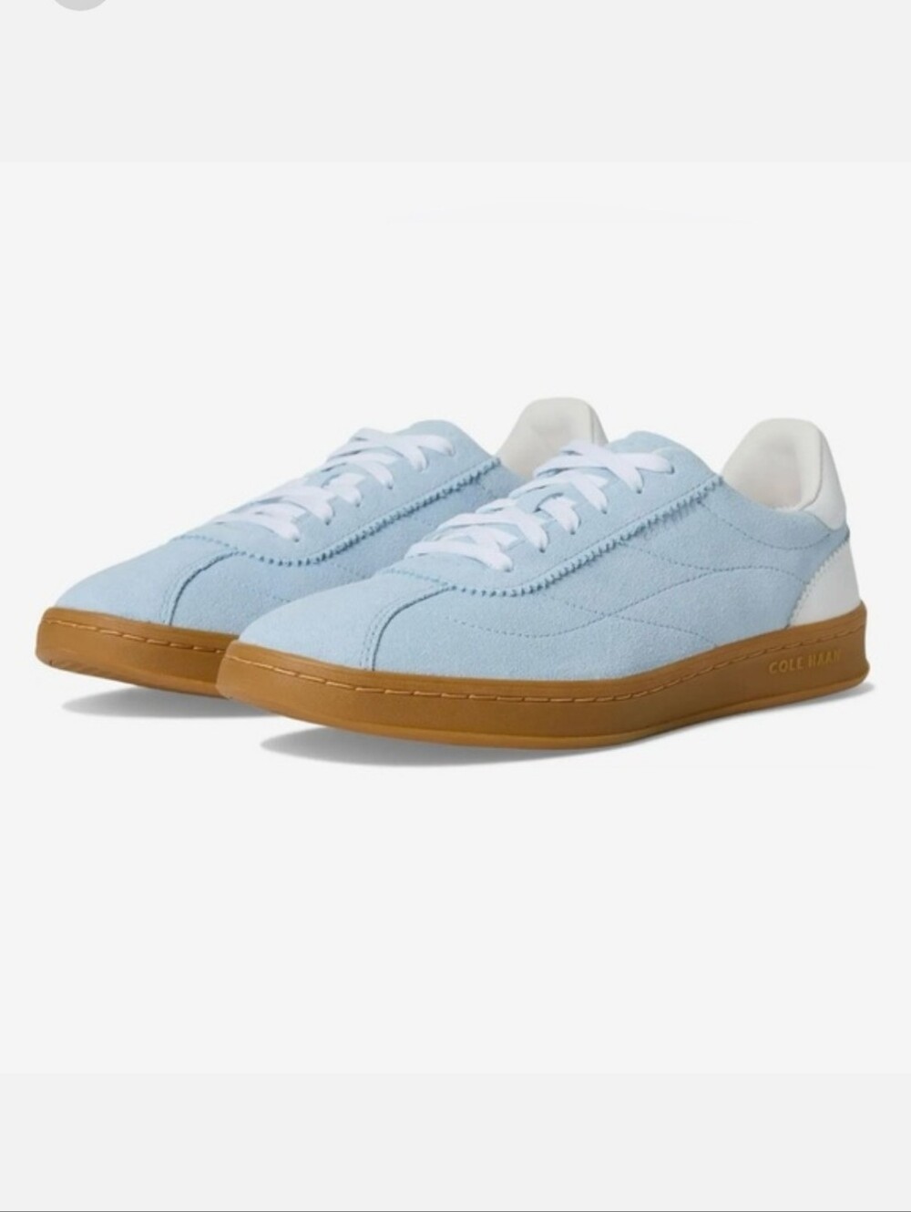 NEW! Cole Haan Women's Grand Series BrynnSuede Sneakers Size 9